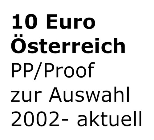 Euro gedenkmünze - 10,