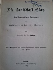 Die grafschaft glatz mit - grafschaft,