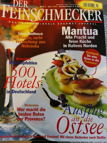 Zeitschrift der feinschmecker - zeitschrift:,