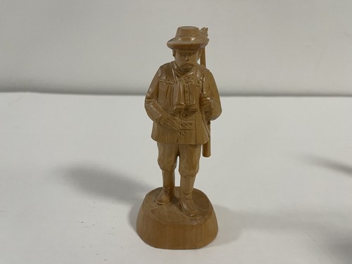 Sammler holz figur jäger - figur,