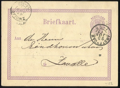 Niederlande postkarte 2 - p,