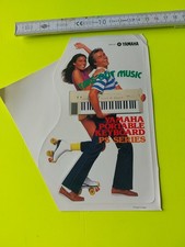Yamaha Portable Keyboard PS Serie Aufkleber Sticker Button Vintage 70er Oldschoo