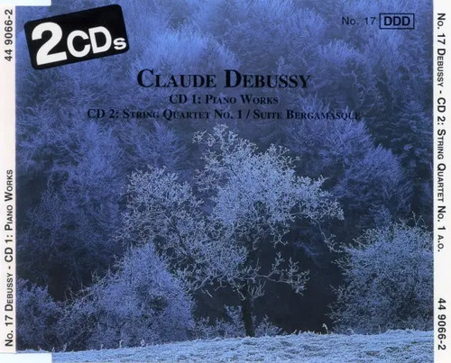 2xcd debussy piano works - piano, works/