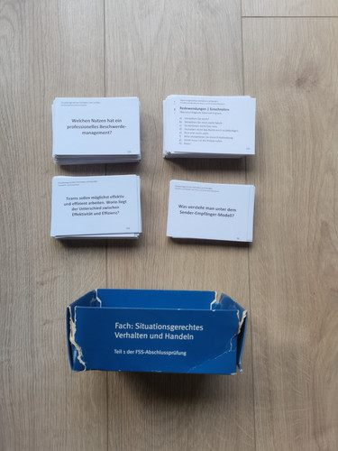 Lernkarten fachkraft für - lernkarten, "fachkraft