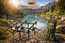 NEU NGT TRI POD Rutenständer