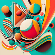 Wandbild: Abstraktes