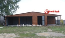 LAGER Stahlgarage Doppelgarage