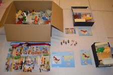 65tlg.Playmobil-Paket-Schule,Schiff,Zoo-Set,Bauernhof,Seilbahn,Winter-u.Feen-Set