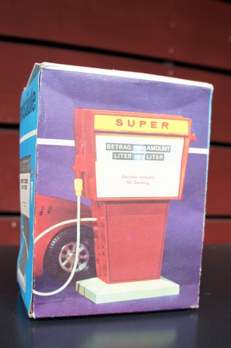 Zapfsäule ddr spielzeug piko - zapfsäule,