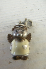 Thomas Sabo 925 Silber charm Carrier Schutzengel Bär Flügel Charm Anhänger Engel