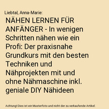 NÄHEN LERNEN FÜR ANFÄNGER -