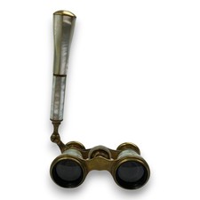 Antikes Opernglas Berlin Messing Perlmutt Griff Theater Fernglas E. Petitpierre