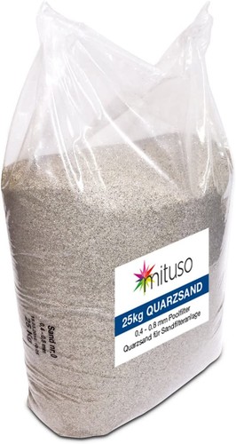 Mituso quarzsand 25kg - 25kg, sand