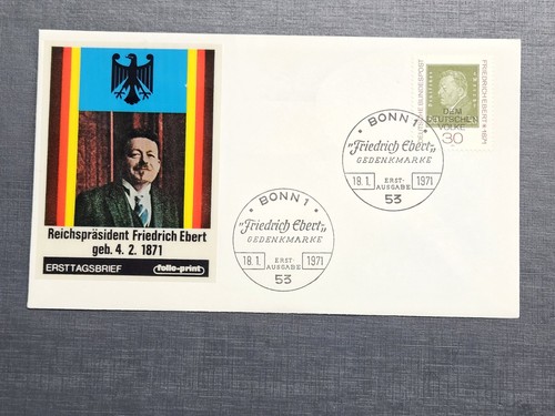 1971 bund fdc - 1971,