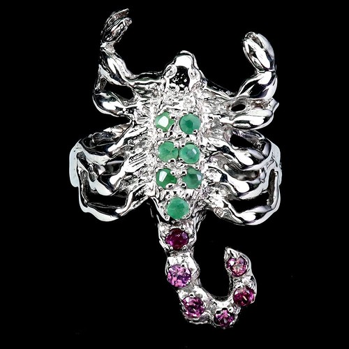 925 sterling silber ring rund - sterling,