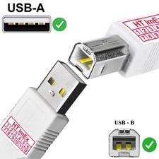 Weiß USB Druckerkabel Scanner