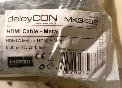 Deleycon premium hdmi - premium, 5