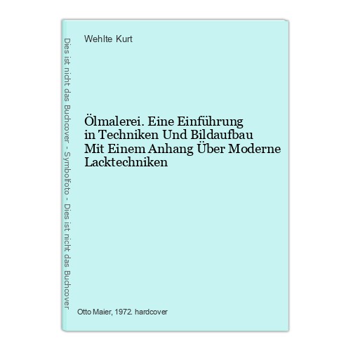 ölmalerei eine einführung - eine,