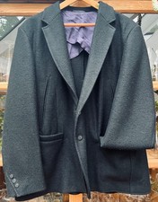 TOP *** Designer Jackett Sakko DORIS HARTWICH Gr. 56 Schurwolle schwarz