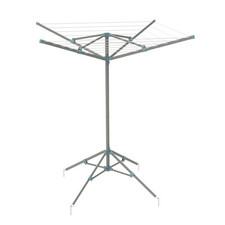 Wäschespinne Camping Wäscheständer Wäschetrockner Aluminium 20m Wäscheleine