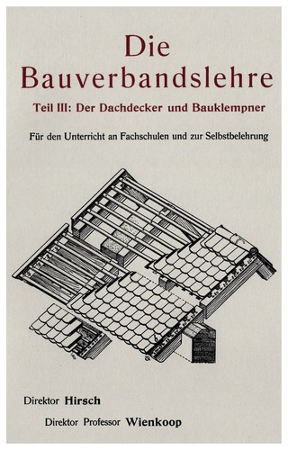 Bauverbandslehre - ,
