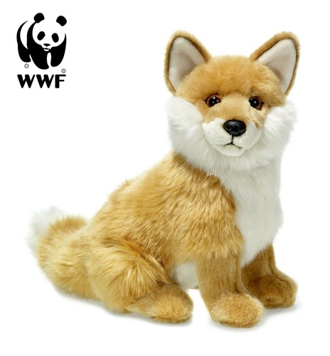 Wwf plüschtier rotfuchs - plüschtier, 23cm