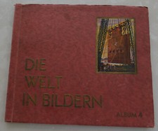 Zigaretten Sammelbilder Album "Die Welt in Bildern" Album Nr 4 komplett