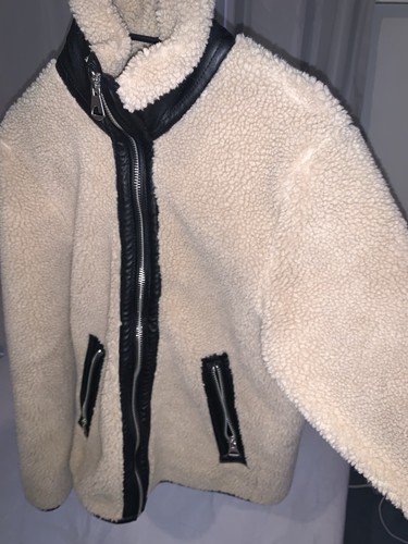 Herren teddy fell fleece jacke - fleece,