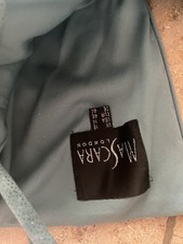 Mascara London Abendkleid Neu Ohne Etikett Gr 46 Hellblau/Türkis Mit Glitzer