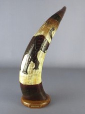 Vintage Horn Deko Blasebalk