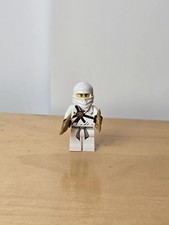 Lego Ninjago "Zane Golden Weapons S1" Minifigur (njo0001) Mit Wurfstern (Gold)