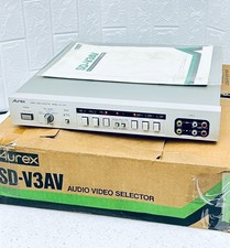 Toshiba AUREX SD-V3AV Vintage Audio Video Selector!! Very RaRe!! NOS/OVP/UNUSED!