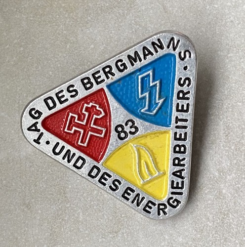 Abzeichen tag des bergmanns - des,