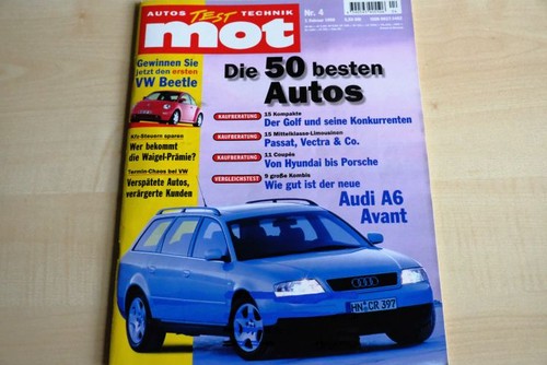 Mot 1998 ford scorpio - 04/1998,