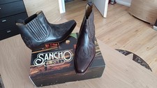 Country-/Westernstiefel Sancho Boots dunkelbraun Gr. 42