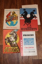 zirkus programm broschüre probst proscho praga humberto 1980er jahre ddr