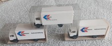 Wiking HO 3 x  22 434/1  MB  MP 809 Lieferwagen Autohansa Autovermietung in OVP