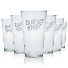 6x Craftwerk Bierglas - 0,3l