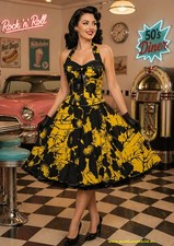 50er jahr kleid zum petticoat - 50er,