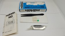 (3) Märklin H0 Rauchsatzzubehör 7226 Rauchöl Pinzette Anleitung Nadel OVP