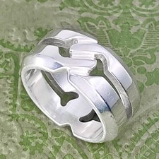 Gucci Knot Infinity Wide Ring