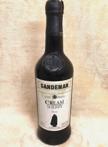 Vintage sandeman cream sherry - cream,