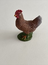 Schleich:-  braunes Huhn  aus