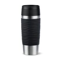Emsa Isolierbecher 0,36 l schwarz Edelstahl Travel Mug