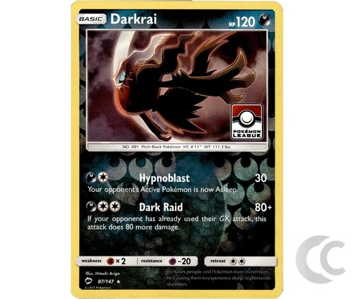 Darkrai promo pokemon - 87,