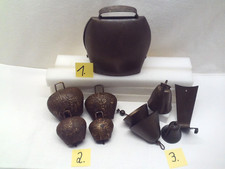 Vintage Glocken Almglocke Glockengeläut Sammler Kuhglocke Auswahl alte Schellen