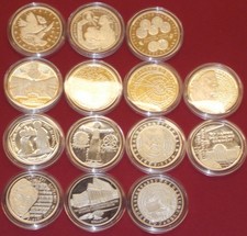 14 x 10 DM .925 Silber