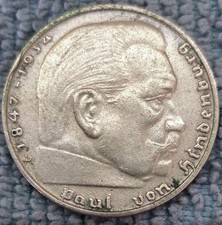 Dt. Reich -  2 RM Hindenburg -