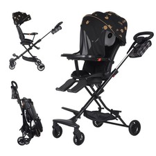 Baby Buggy klein Kinderwagen Liegeposition Sportwagen mit Tablett&Fußstütze