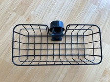 Duschaufbewahrung Duschkorb NACKA von JYSK schwarz Regal für Dusche aus Metall